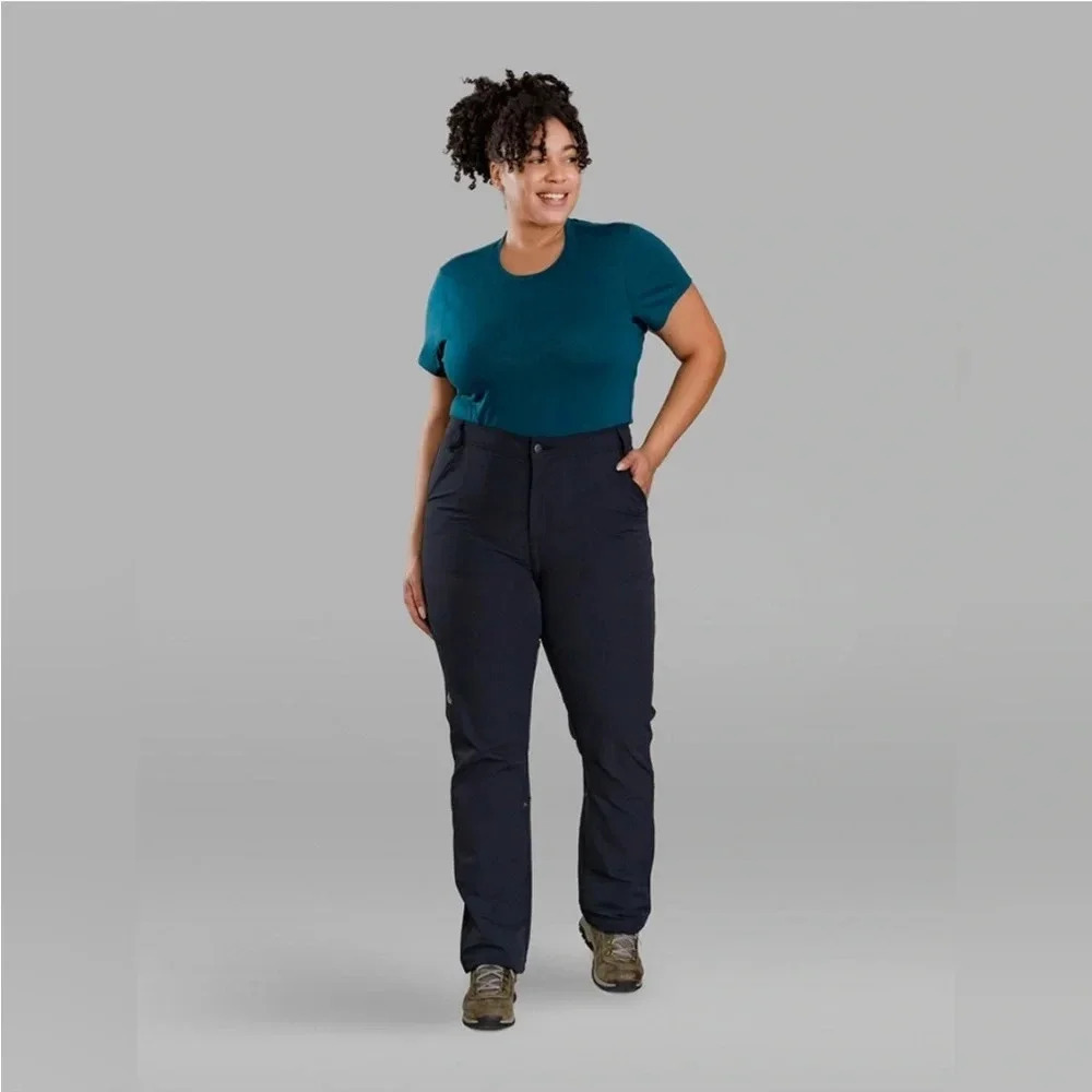 SheFly Gnara Go There Hiking‎ Pants 18 Black Convertible Hiking Pants